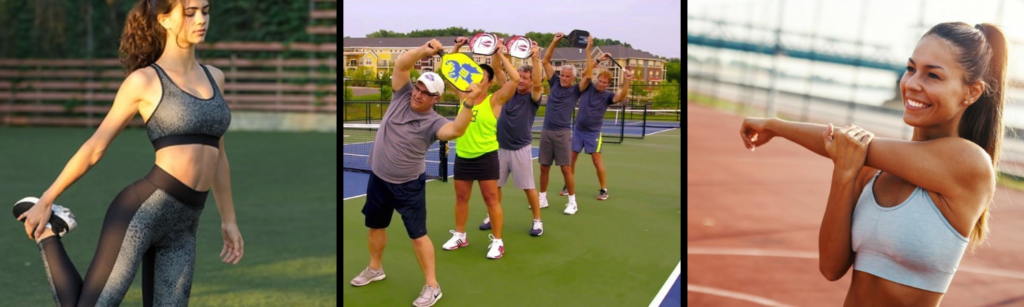 Những bài tập khởi động trước trận Pickleball